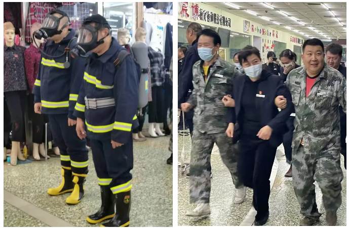 居安思危，防患未“燃”——人生就是博商业开展消防应急逃生演练(图3)